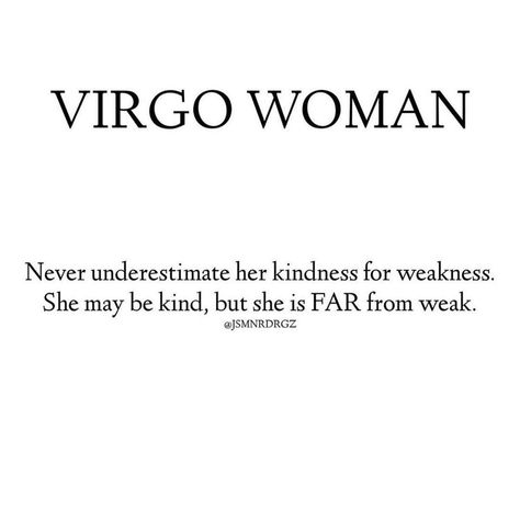 10.9k Likes, 48 Comments - Virgo Queen (@virgoisqueen) on Instagram: “🙌🏽🙌🏽 I thrive when people underestimate my strength. ♍️♍️ . . . #virgo #virgotraits #teamvirgo…” Virgo Women Aesthetic, Virgo Core, Virgo Emotions, Virgo Things, Virgo Energy, Virgo Queen, All About Virgo, Virgo Woman, Leo Virgo Cusp