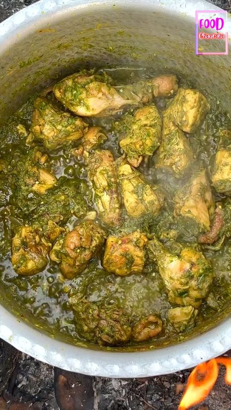 Green Wala Chilli Chicken | Hara Mirchi Chicken Curry | By FOOD chauraha Green Chicken Curry, Chicken Starter, Chilli Chicken Recipe, Chicken Starter Recipes, Starter Recipes, Green Chicken, Chilli Chicken, Chicken Meat, Food Dye