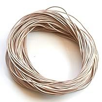 Greek Crafts, Jewelry Making Cord, Cord Lace, Round Leather, Dyeing Process, Knot Necklace, Crafts Sewing, Nice Leather, Sewing Stores