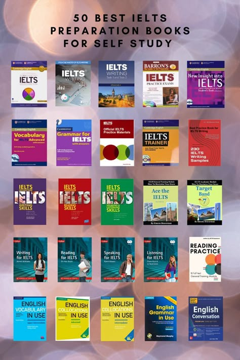 Are you searching for the best IELTS books to prepare in the best way for the IELTS test? Look no further. Here are our list and reviews of the 50 best IELTS books or study materials for 2022(for both academic and general training). Ielts Study Plan Aesthetic, Books For Ielts, Ielts Academic Study Plan, Ielts Reading Tips Academic, Ielts Preparation Plan, Ielts Self Study Plan, Ielts Materials, Ielts Reading Academic, Ielts Motivation