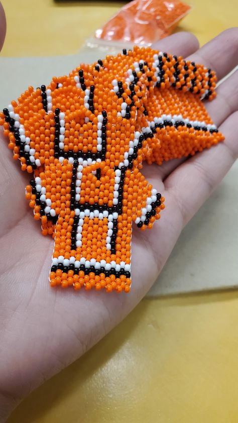 Big order I made for someone. Beaded Orange Shirt Earrings, Every Child Matters Beadwork, Beaded Orange, Native American Beadwork Patterns, Beading Inspiration, Every Child Matters, Earrings Patterns, Native American Beadwork, Beaded Earrings Patterns