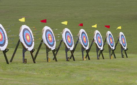 Archery Field, Archery Games Target Practice, Field Target, Branding Layout, Archery Target Stand, Arrow Building Archery, Archery Targets, Target Archery, Archery Target