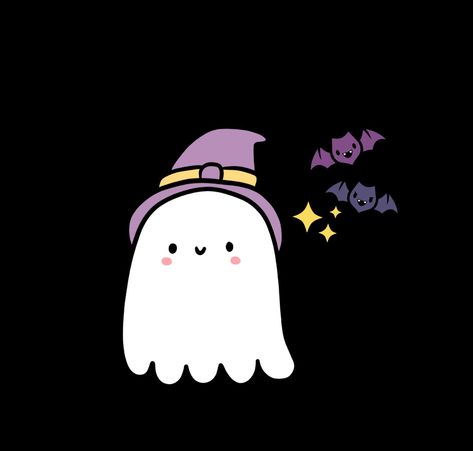 cute Halloween witchy ghost with bat friends! T-Shirt Design Ghost With Witch Hat, Witch Ghost, Embroidered Socks, Spooky Witch, Friends T Shirt, Designer Socks, Cute Ghost, Witch Hat, Cute Halloween