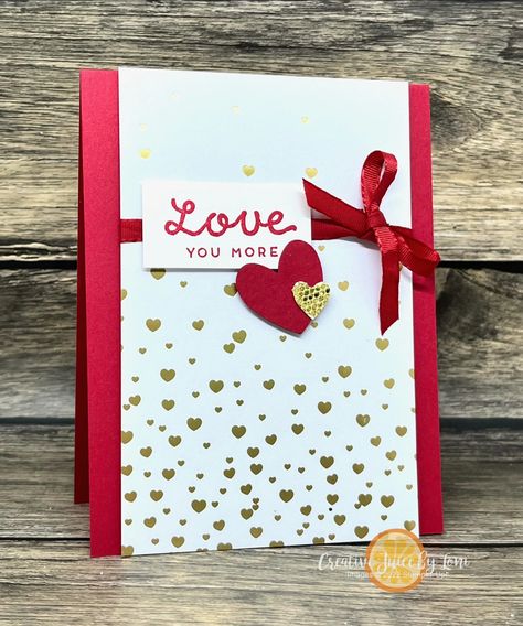 Su Lifetime Of Love, Party Starts Today, Stampin Up Valentine Cards, Valentine Designs, Creative Juice, Global Design Project, Mini Sales, Valentine Cards Handmade, Valentines Design