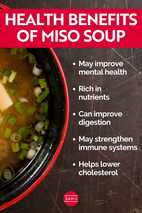 Health Benefits of Miso Soup Blog Benefits Of Miso, Miso Dishes, Miso Soup Benefits, Miso Benefits, Healthy Bacteria, Asian Inspired Dishes, Miso Soup, Lower Cholesterol, Japanese Dishes