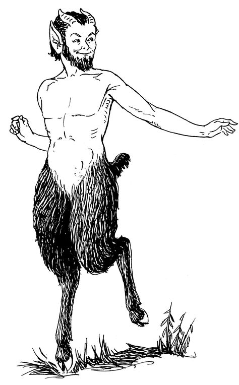 The Goatman of Prince George’s County Dnd Satyr, Goat Drawing, Demonic Art, Modern Farmer, Creepypasta Oc, Multiple Dogs, Half Man, Legendary Creature, Writing Drawing