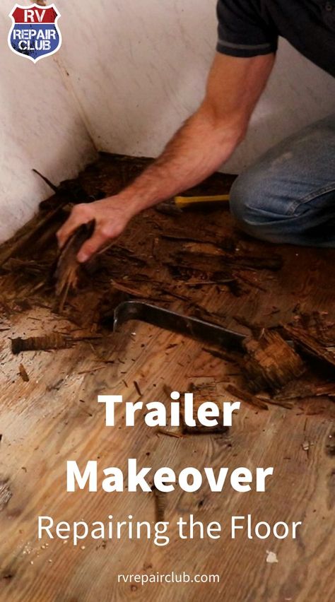 Vintage Trailer Remodel, Camper Flooring, Camper Maintenance, Trouble In Paradise, Camper Repair, Rv Interior Remodel, Rv Camping Tips, Repair Videos, Rv Repair