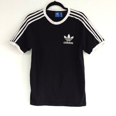 Women’s Adidas Originals 3 Stripes Ringer Tee Medium Ringer Tee, Adidas Tops, Adidas Originals, Stripes, Adidas, The Originals, Plus Outfits, Vintage Fashion Trends, Jewelry Designer