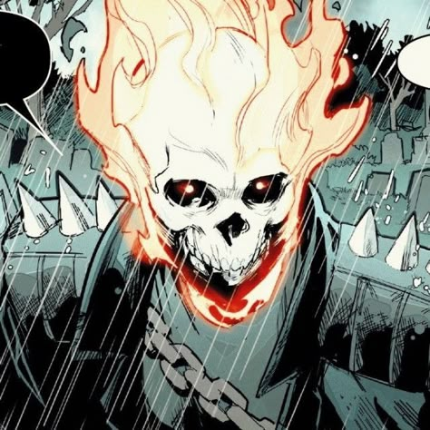 Johnny Blaze, Ghost Rider, A Drawing, Profile Pictures, Marvel Dc, Marvel Comics, Comic Art, Skeleton, Spiderman