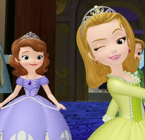 Sophia And Amber, Sofia And Amber, Princess Amber, Sofia The First Characters, Disney Duos, Princess Sofia The First, Choose Your Life, Animation Disney, My Heart Is Yours