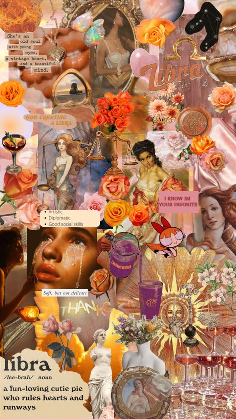 For the Libra girlies ⚖️ #libra #librasun #libramoon #librarising #libraaesthetic #libragirl #libragirlie #librastyle #libravibes #libramoodboard #libraryaesthetic #libraseason #libracore Libra Midheaven, My Favorite Color Is October, Venus Aesthetic, Libra Astrology, Libra Season, Library Aesthetic, Kingdom Heart, My Favorite Color, Pretty Wallpapers