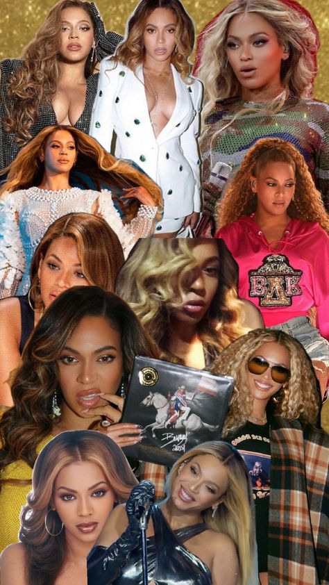 #Beyonce #Collage #QueenBee #Singer Beyonce Collage, Beyonce Photos, Beyonce And Jay Z, Beyonce And Jay, Black Femininity, Queen Bees, Jay Z, Black Aesthetic, Beyonce