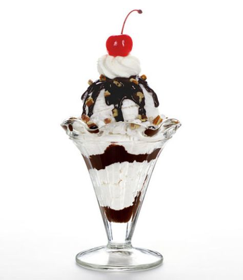 Fudge Sundae, Dessert Illustration, 2013 Calendar, Lose 10 Pounds, Summer Retro, Hot Fudge, Ice Cream Sundae, Cherry On Top, 10 Pounds