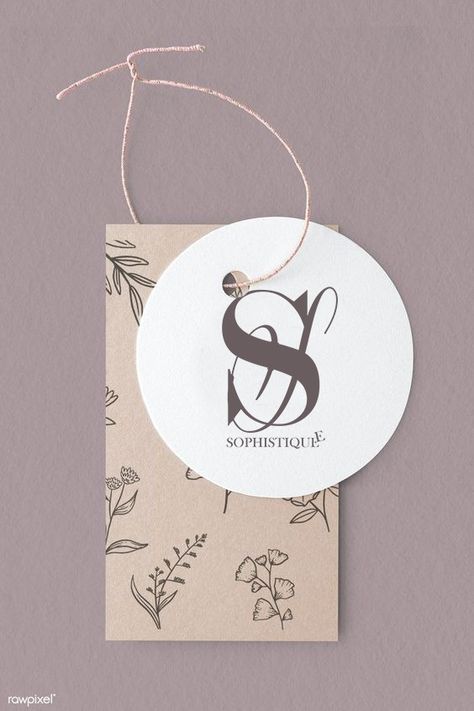 Hang Tag Design, Logo Desing, Logo Mockup, Adobe Indesign, Tag Design, Hang Tags, Adobe Photoshop, Mockup Design, Graphic Design Illustration