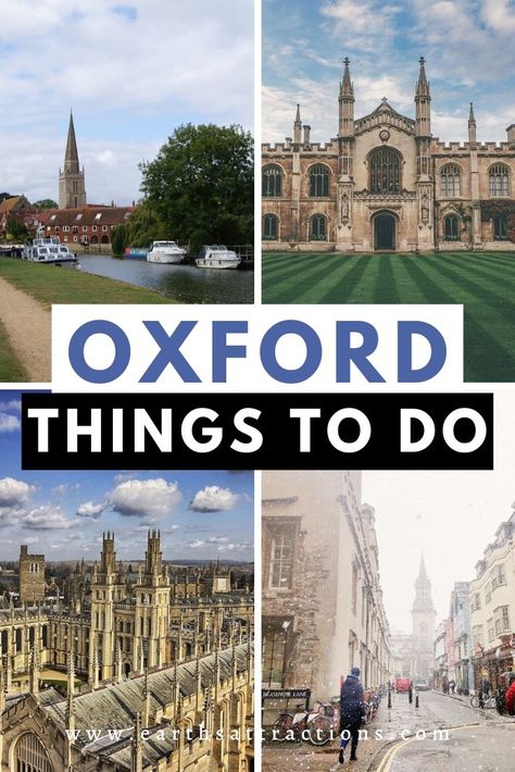 Things to do in Oxford, UK. Discover the top Oxford attractions as well as off the beaten path things to do in Oxford from this comprehensive Oxford blog. #oxford #england #oxforduk #oxfordthingstodo #thingstodo #europetravel #earthsattractions #travelguides #oxfordguide #oxfordattractions #harrypotter Things To Do In Oxford, Oxford Travel, Oxford Uk, Oxford England, Visiting England, Travel England, Free Will, Science Museum, Free Things To Do