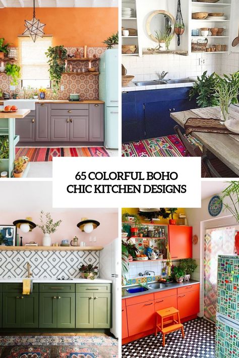 65 Colorful Boho Chic Kitchen Designs Eclectic Kitchen Bohemian, Colorful Boho Kitchen, Wood Farmhouse Kitchen, Kitchen Fixer Upper, Banana Peel Uses, Bohemian Style Kitchen, Bohemian Kitchen Decor, Boho Style Kitchen, Boho Chic Kitchen