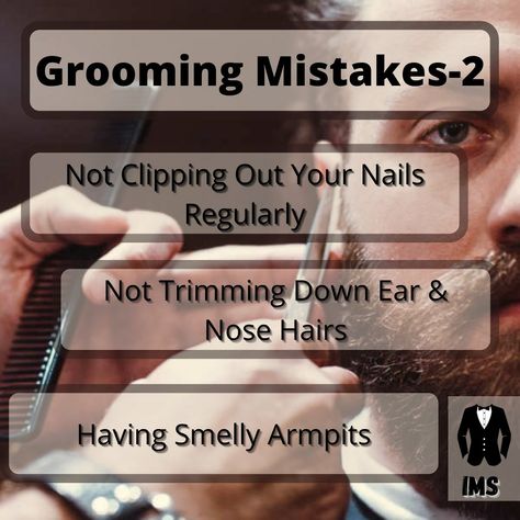 These are the mistakes which you ignore too much and that is why you don't look sexy. . . . Like 💯 comment 💯 share 💯 . . . Follow @instantmensstyling for more content. . . . #mensgrooming #barber #barbershop #barberlife #menshair #beard #fashiontips #mensfashion #haircut #mensstyle #fade #grooming #hair #barbering #barbers #menstyle #armpits #beardoil #nailsporn #hairstyle #groomingday#transformations #groomingsalon #nosejob #beards #influencer #socialmedia #teaching #alpham #instantmenssty Smelly Armpits, Grooming Salon, Nose Job, Like Comment Share, Barber Life, Beard Oil, Men's Grooming, Beards, Mens Hairstyles