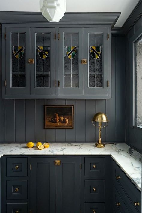 Six Drab Paint Colors - Should You Try Them? - Laurel Home Inset Bedroom Wall, Beadboard Kitchen Backsplash, Whittney Parkinson Design, Whittney Parkinson, Beadboard Kitchen, 1920s Kitchen, Beadboard Backsplash, Tudor Style Homes, Bedroom Wall Colors