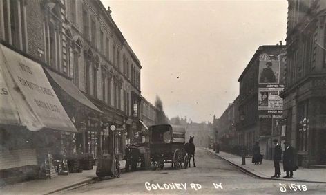 1915 Goldney Road Maida Vale Paddington London, London Postcard, Maida Vale, Shop Fronts, Vintage London, North London, Local History, Old Photos, Street View