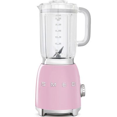 Blenders | Smeg.com - Technology with style Quick Soup, Breakfast Smoothie Bowl, Smoothie Makers, Yogurt Smoothies, Russell Hobbs, Healthy Breakfast Smoothies, Buttermilk Pancakes, Hand Blender, Pink Kitchen