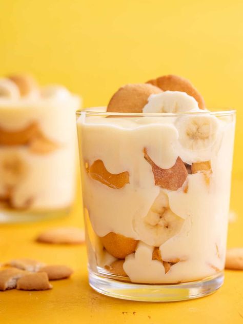 Creamy Banana Pudding Recipe, Healthy Banana Pudding, Crustless Pumpkin Pie Recipe, Sugar Free Vanilla Pudding, Homemade Rice Krispies Treats, Easy Banana Pudding, Crustless Pumpkin Pie, Magnolia Bakery, Soy Free Recipes