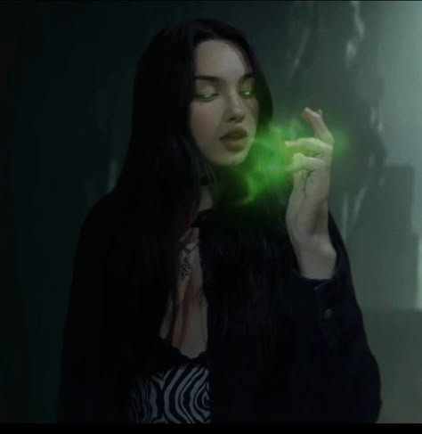 Hollyhock Aesthetic, Chaos Magic Aesthetic, Green Powers, Power Reference, Emerald Witch, Slytherin Oc, Stark Oc, Marvel Script, Queen Of Fire