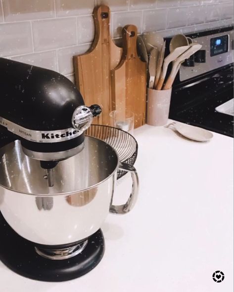 This @kitchenaidusa stand mixer in matte black was my bday present! So excited to up my baking game // @liketoknowit #kitchen #kitchenaid #ltkhome Stand Mixer Aesthetic, Baking Games, Twenty Twenty, Chef Kitchen, Chefs Kitchen, Stand Mixer, Kitchen Cooking, Kitchen Aid Mixer, Kitchen Aid