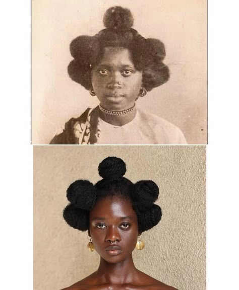 @laetitiaky recreating traditional African hairstyles. Traditional African Hairstyles, African Hair History, Black Hair Magazine, Feminine Hairstyles, Traditional Hairstyle, Box Braids Hairstyles For Black Women, Hair Magazine, African Hair, Pretty Braided Hairstyles