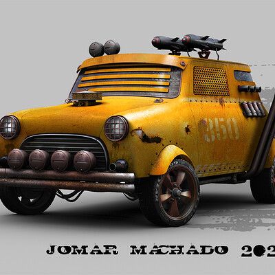 ArtStation - Jomar Machado Jomar Machado, Mini Moris, Sci Fi Environment, Futuristic Cars, Armored Vehicles, Offroad Vehicles, My Ride, My World, Cool Cars