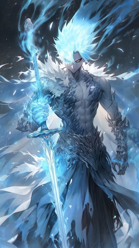 Demon God, Dark Fantasy Artwork, 다크 판타지, Ice Age, Fantasy Concept Art, Character Design Male, 판타지 아트, Cool Anime Pictures, 영감을 주는 캐릭터