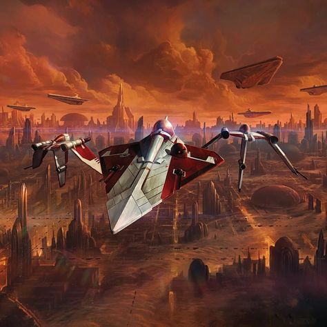 Battle Of Geonosis, Star Wars Vehicles, Attack Of The Clones, Star Wars Concept Art, Star Wars Rpg, Star Wars Film, Star Wars Ships, Star Wars Wallpaper, Star Wars Artwork