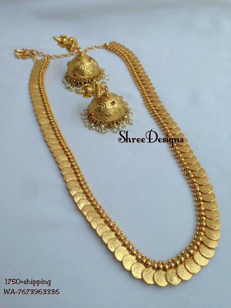 Kasina Sara Jewellery, Chandra Haram, Gold Bracelet Simple, Gold Jewellry, Gold Necklace Indian, Gold Bridal Jewellery Sets, Necklace Indian, Gold Pendant Jewelry, Bride Jewelry