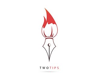 Two Tips Logo design - A combination of the pen and brush tools depicting the process where every design concept starts, from sketching on paper to vectors with the pen tool.<br /><br />It can also represent the collaboration of two or more artists. Digital Vs Traditional, a combo not to be underestimated.<br /><br />What inspired the idea was my very own collaboration with my fiance (painter Pen Logo Design Creative, Art Club Logo Ideas, Pen Tool Logo, Brush Logo Design, Pen Logo Design, Tool Logo Design, Pen Logo, Brush Logo, Creative Logo Design Art