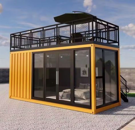 20ft Container Home, Houses For Sale Near Me, Container Studio, Prefab Shipping Container Homes, Shipping Container Office, 20ft Shipping Container, Dock House, Container Homes For Sale, Homes For Sale Near Me