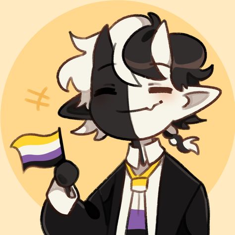 Non Binary Pfp, Non Binary, Profile Pic, My Profile, Flag, Twitter