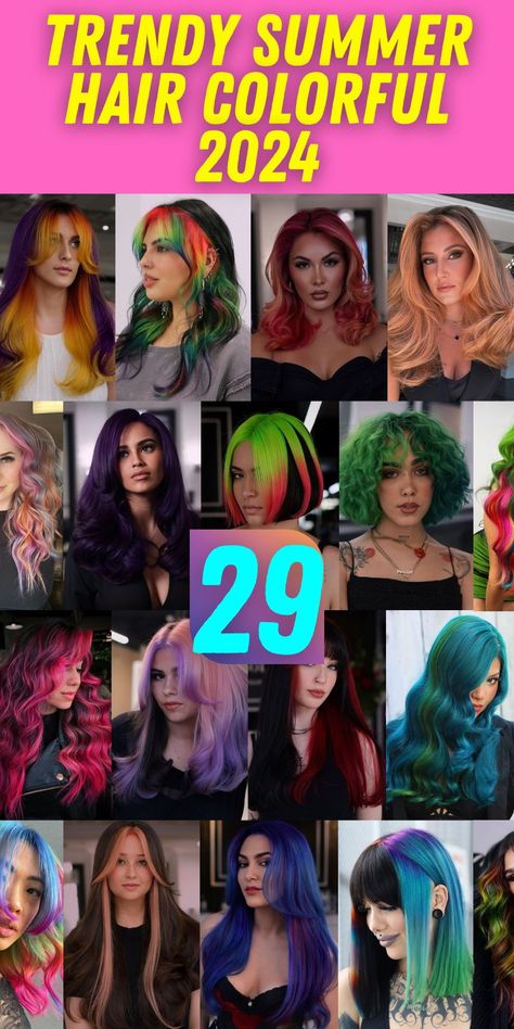 Long Hair Color Trends for Summer 2024: From Natural to Bold.For those with long hair, summer 2024 brings a plethora of color trends, from natural looks to bold statements. Embrace long hair with highlights to add dimension or try a full color change with hues like baby blue or hot pink for a summer full of fun and style. For long hair easy step by step tutorials can guide you through achieving these looks at home, ensuring your summer hair is as vibrant and lively as the season itself. Blondes With Highlights, Knotless Twist, Highlights Rose Gold, Hairstyles Headband, Trendy Layered Hairstyles, Curly To Straight, Braids Blonde, Hairstyles Balayage, Light Strawberry Blonde