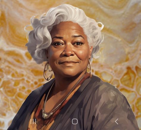 Older Black Female Character Design, Older Female Character Design, Black Woman White Hair, Shopkeeper Character Design, Old Woman Character Design, Older Woman Character Design, Older Woman Art, Dune Characters, Black Literature