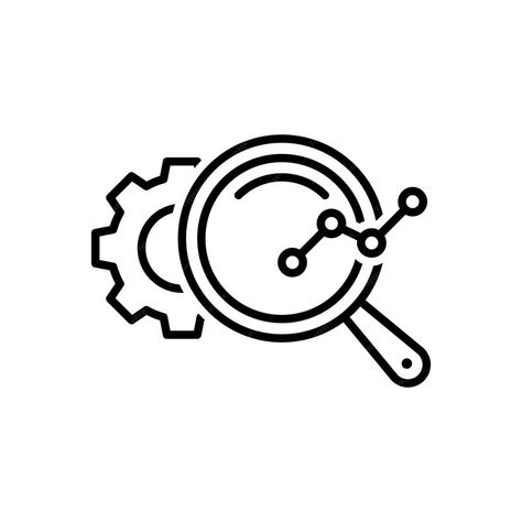 Premium Vector | Market research line icon Attentively examines through magnifying glass how pointers grow market get opinions and feedback Analysis concept Isolated vector illustrationWeb Research Icon, Magnifying Glass, Line Icon, Market Research, Premium Vector, Marketing, Glass, Quick Saves