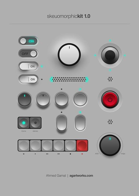 Switch Button Design, Dieter Rams Design, Ui Buttons, Module Design, Switch Design, Buttons Design, Web Design Mobile, Braun Design, Gui Design