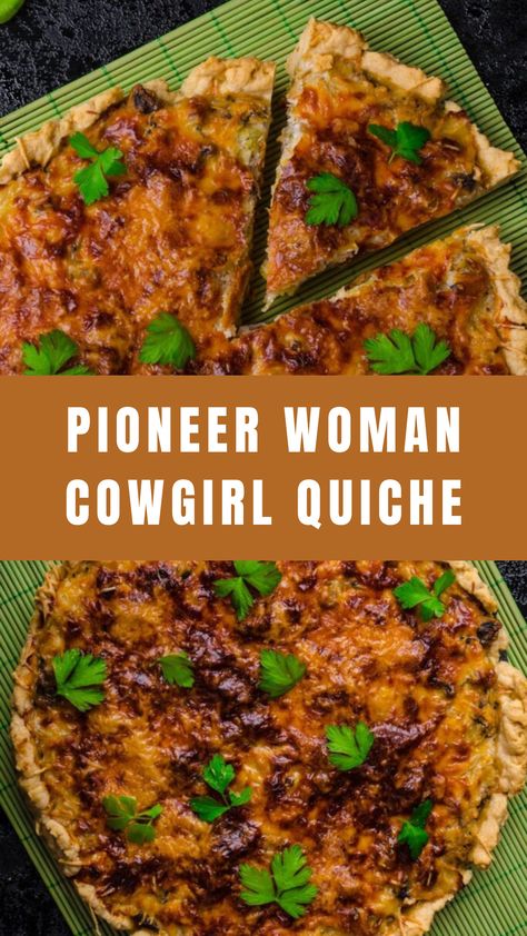 Pioneer Woman Cowgirl Quiche Pioneer Woman Quiche, Pioneer Woman Breakfast, Pioneer Kitchen, Pepper Pesto, Grapes And Cheese, Cream Eggs, Buttery Pie Crust, Creamed Leeks, Breakfast Quiche