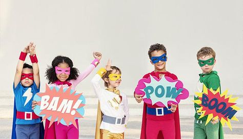 DIY Superhero Fancy Dress Ideas for Kids Diy Captain America Costume, Fancy Dress Ideas For Kids, He Man Costume, Terminator Costume, Iron Man Costume Diy, Diy Superhero Costume, Batman Costume Diy, Superhero Fancy Dress, Hulk Costume