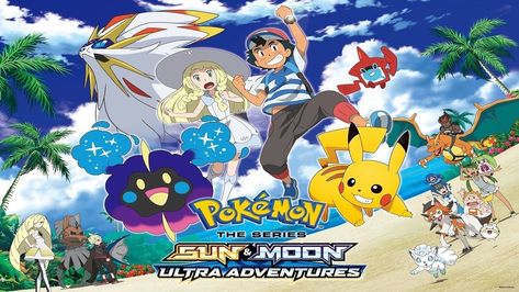 Pokemon The Series: Sun & Moon – Ultra Legends theme song released  https://www.nintendoreporters.com/en/news/general/pokemon-the-series-sun-moon-ultra-legends-theme-song-released/ Sun And Moon Anime, Pokemon Moon And Sun, Pokemon Website, Pokemon Movie, Pokemon Sun And Moon, Pokemon Moon, Pokemon Movies, Pokemon Poster, Pokemon Alola