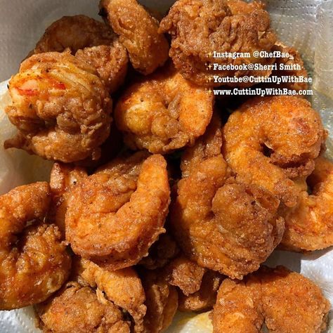 Fried Buffalo Shrimp, Easy Midnight Snacks, Chef Bae, Deep Fried Shrimp, Buffalo Shrimp, Pan Recipe, Delicious Seafood Recipes, Seafood Recipe, Midnight Snack