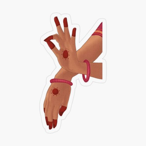 Get my art printed on awesome products. Support me at Redbubble #RBandME: https://www.redbubble.com/i/sticker/Bharathanatyam-hasta-mudra-Indian-classical-dance-hand-gestures-by-HariniArts/146328266.O9UDB?asc=u Indian Hand Drawing, Hand Mudras Painting, Bharatnatyam Hand Mudras Drawing, Bharathanatyam Illustration, Mudra Drawing, Indian Dance Art, Indian Stickers, Dance Stickers, Adi Shakti