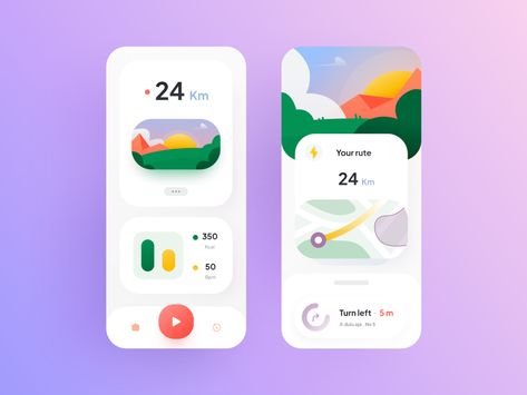 Home Assistant Dashboard, Walking Tracker, Motion Design Trends, Walking App, Steps App, Directory Design, Tracking App, Portfolio Inspiration, App Design Inspiration