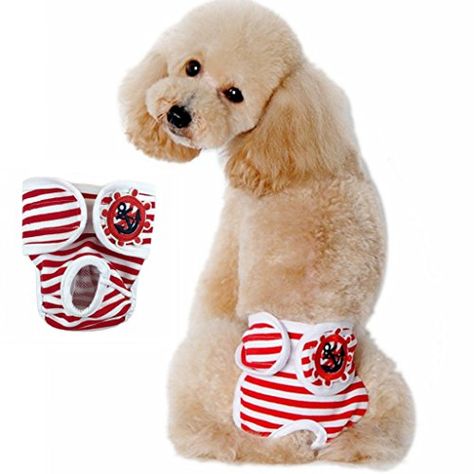 Visky Pet Female Hygienic Sanitary Pant Reusable Reusable Dog Diapers Red Double Extra Large 2Pack *** Find out more about the great product at the image link.(This is an Amazon affiliate link and I receive a commission for the sales) Dog Pants, Pet Dogs Puppies, Dog Diapers, Dog Activities, Dog Obedience, Cat Clothes, Pet Supplies Dog, Pet Grooming, Pet Dog