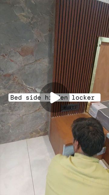 PaVan ShaRma on Instagram: "Bed Site table hidden locker  Easy to use  Follow us more ideas 💡  #furniture #interiordesign #homedecor #design #interior #furnituredesign #home #decor #sofa #architecture #interiors #homedesign #decoration #livingroom #art #luxury #furniturejepara #interiordesigner #wood #vintage #handmade #mebel #woodworking #furniturejakarta #designer #furnituremurah #style #interiordecor #m #bedroom" Hidden Lockers Ideas For Home, Hidden Locker Ideas For Home, Hidden Locker Ideas, Hidden Locker, Safe Lockers, Locker Designs, Architecture Interiors, Design Interior, Easy To Use