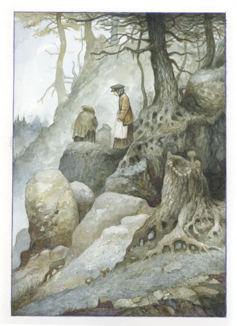 Mythwood - The Art of Larry MacDougall Paint Rocks, Fairytale Illustration, Paint Rock, Fantasy Illustration, Gorgeous Art, Traditional Art, User Profile, Destiny, A Girl