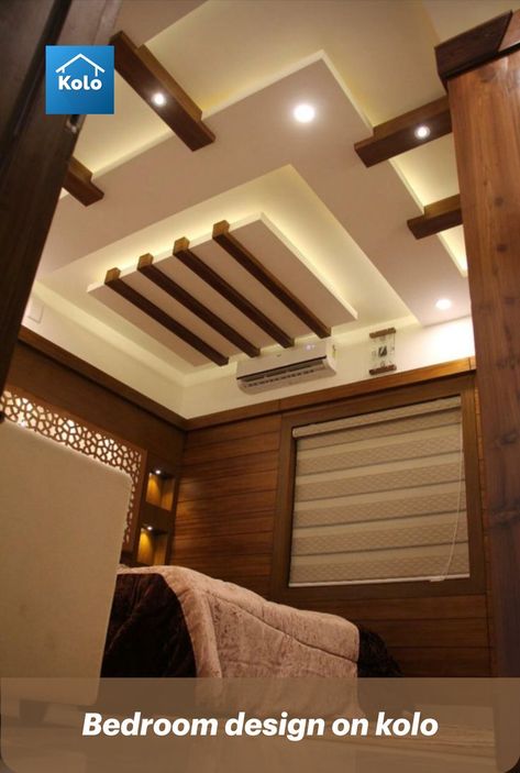 bedroom, koloapp, kerala, ceiling, interior, homedecor, furniture Siling Light Design Living Room Simple, Siling Dijain Wood, Small Room Fall Ceiling Design, Wooden Ceiling Design Bedroom Modern, Siling Light Design Bedroom, House Ceiling Design Hall, Pvc Bedroom Design, Seeling Design Bedroom Simple, Siling Light Design