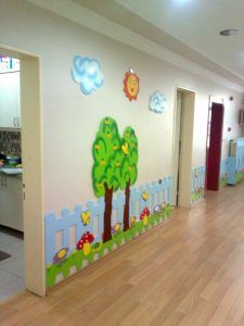 preschool-hallway-decorations-6 | funnycrafts School Hallway Decorations, School Wall Decoration, Children Playground, Kindergarten Decorations, Preschool Designs, Preschool Decor, Daycare Decor, School Decoration, Diy Classroom Decorations